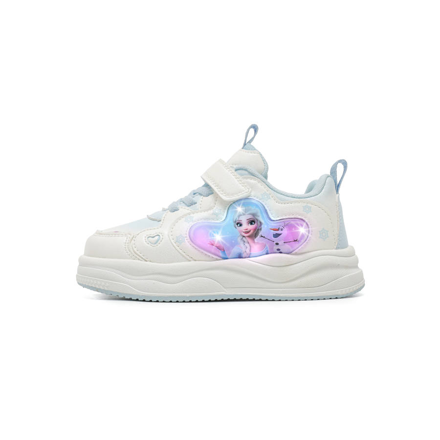 Disney Frozen Synthetic Leather, Textile Slip Resistant, Abrasion Resistant, Lightweight Cushioning Low top