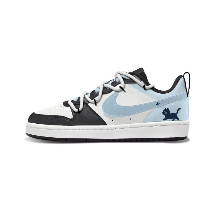 Nike Nike Court Borough Low 2 Leather Slip Resistant Cushioning Abrasion Resistant