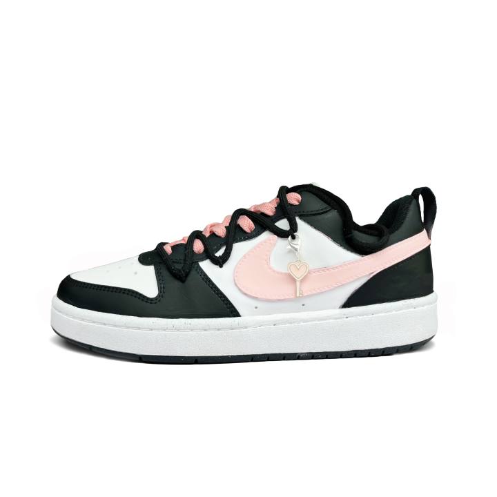 Nike Nike Court Borough Synthetic Leather Slip Resistant And Breathable Slip Resistant And Breathable Low top
