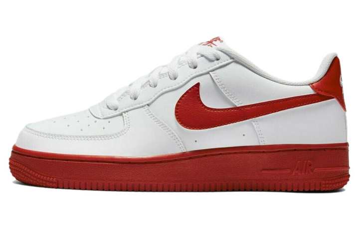 Nike Nike Air Force 1 Low White Red Midsole GS