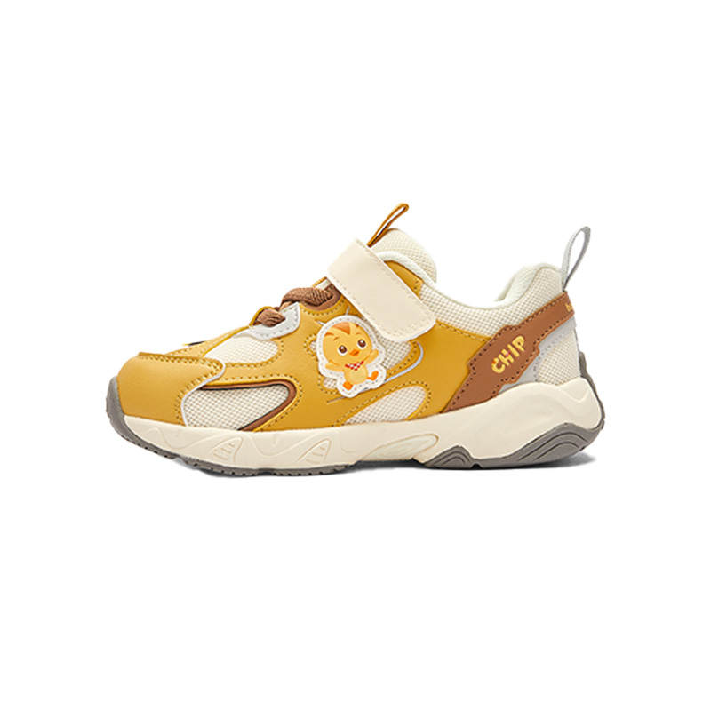 BALABALA MENGJIXIAODUI x BALABALA Toddler Shoes White And Yellow Tone Infant And Toddler