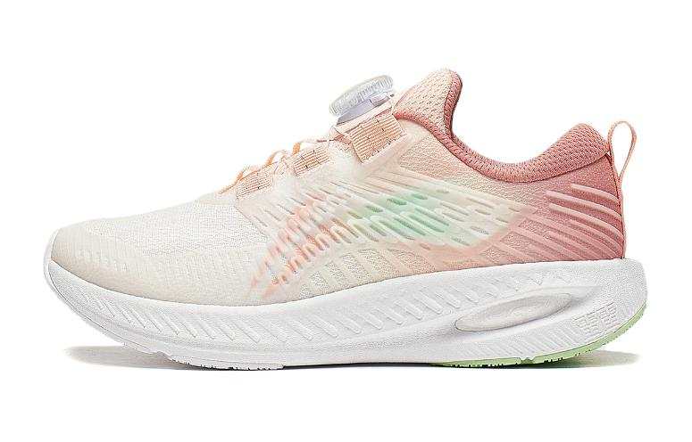 Li-Ning YOUNG Li Ning YOUNG Kunpeng V2 Comfortable Low top Running Shoes Pink White Teenagers