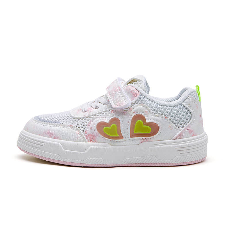 Warrior Slip Resistant, Abrasion Resistant, Breathable Low top Kids Lifestyle Shoes Beige Pink Green Kids'
