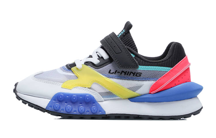 Li-Ning YOUNG Li Ning YOUNG 001 Original Aspiration Versatile Low top Running Shoes White Black Red Teenagers