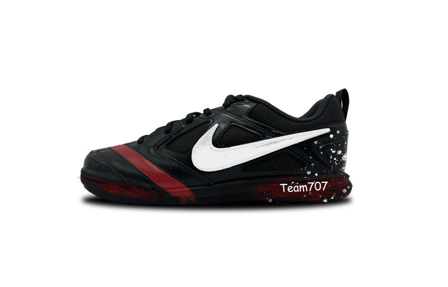 Nike Nike Gato LV8 Millennial 3.0 Low top Kids Lifestyle Shoes Black Red Teenagers