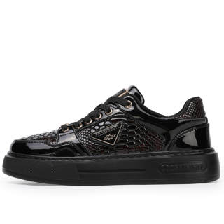 Ku Qi Coverage Cushioning Abrasion Resistant Slip Resistant Low top Casual Shoes Unisex Black