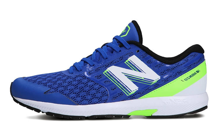 New Balance New Balance Comfortable Cushioning Abrasion Resistant Breathable Low top Kids' Running Shoes Blue Kids'