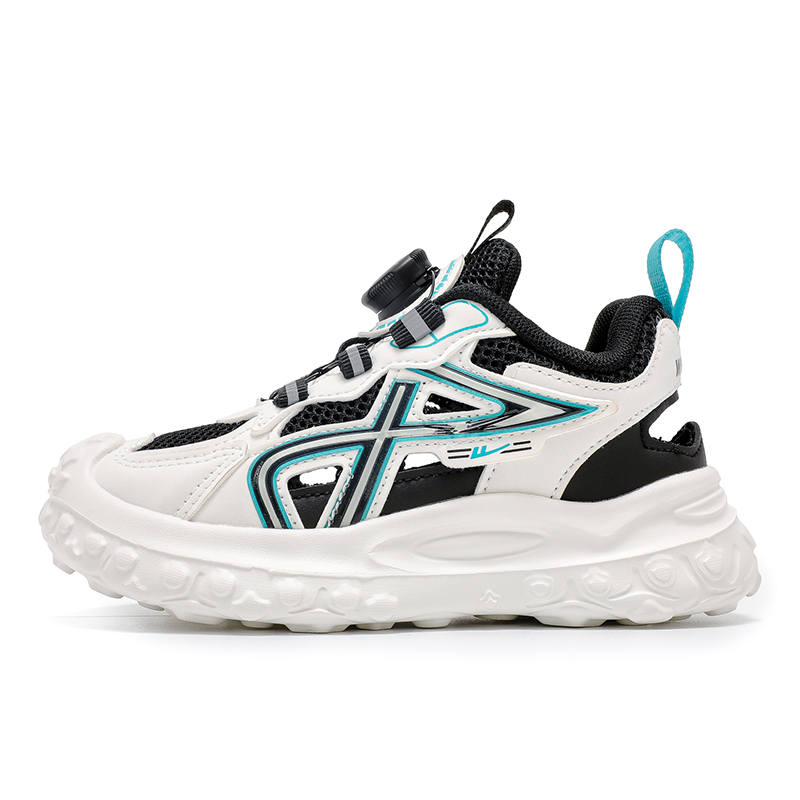 Warrior Synthetic Leather Slip Resistant Lightweight Cushioning Breathable Low top Casual Shoes Kids'