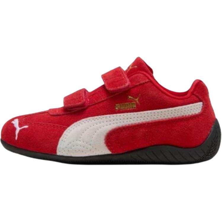 PUMA Speedcat Abrasion Resistant Low top Kids Lifestyle Shoes Red Kids'