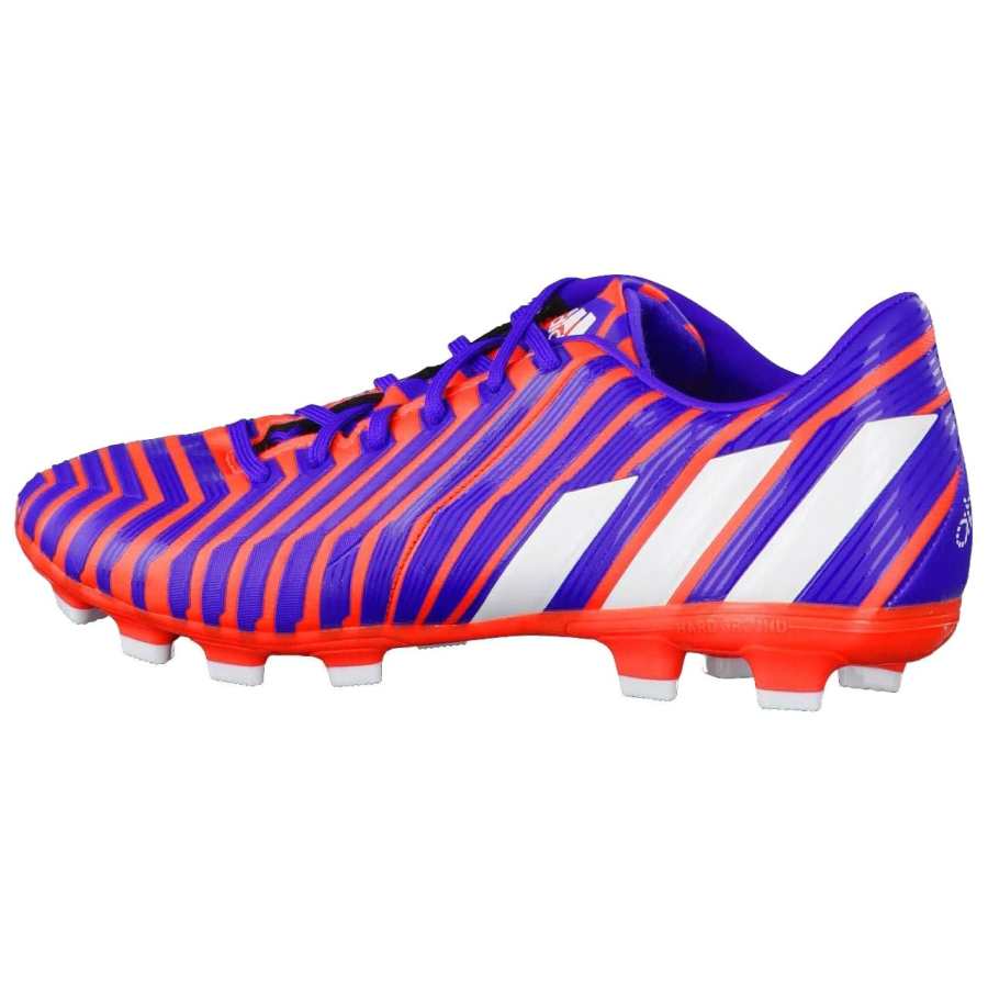 Adidas Adidas Predator Absolado HG Hard Ground Soccer Shoes Men's Dark Blue Orange