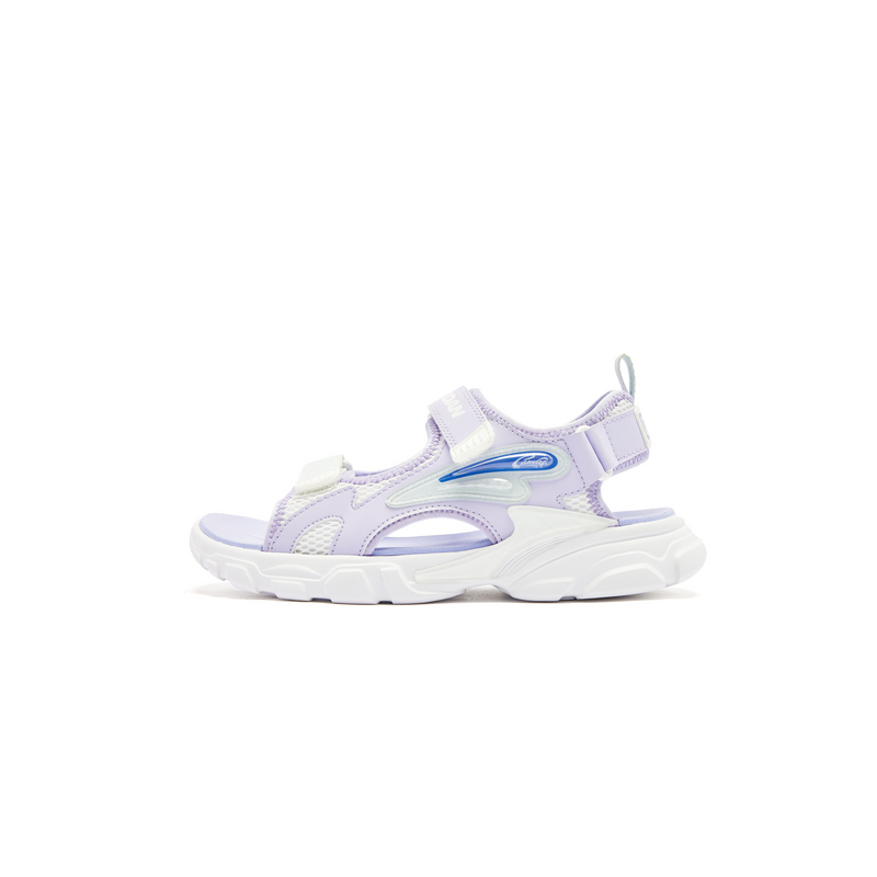 QIAODAN Low top Sandal White Purple Teenagers