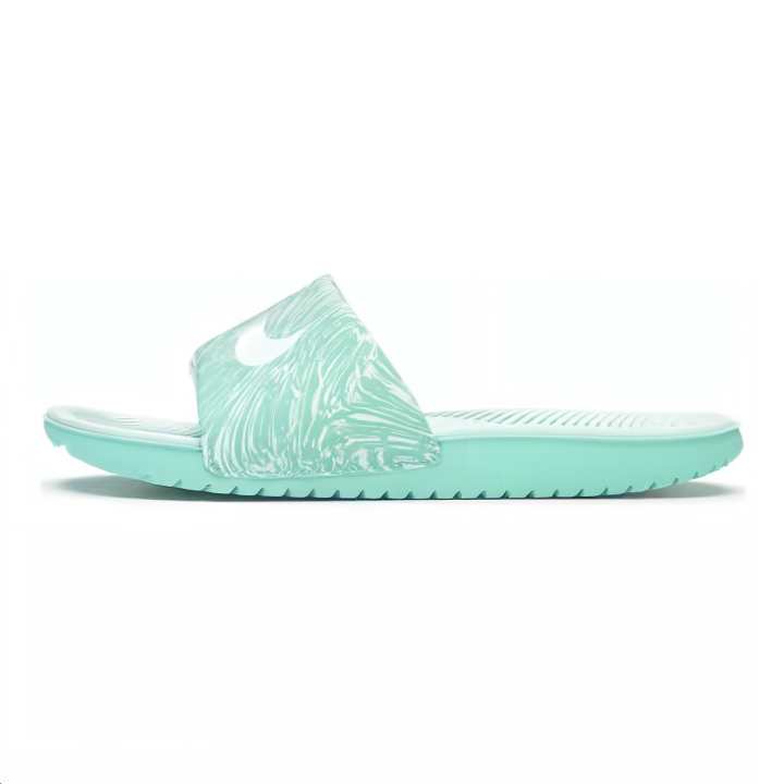 Nike Nike Kawa Slide Print Emerald Rise GS