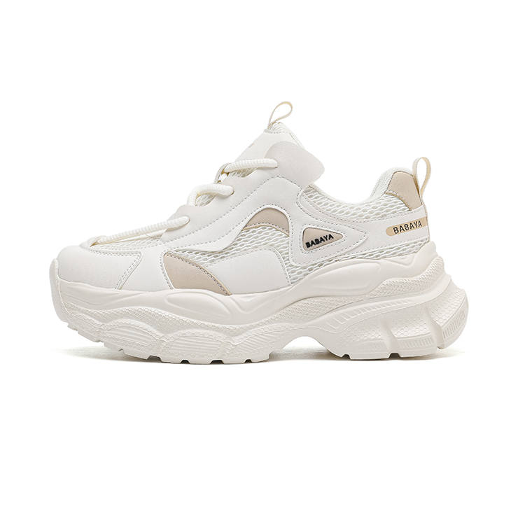 Babaya Cushioning Slip Resistant Abrasion Resistant Breathable Coverage Lightweight Height Increasing Low top
