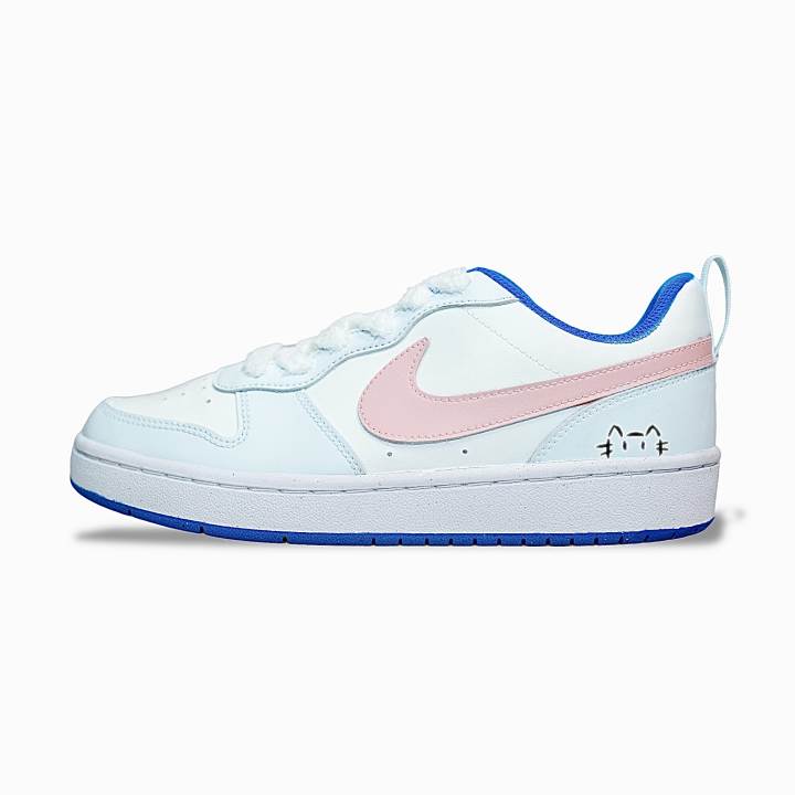 Nike Nike Court Borough Maris Sal Milk Foam Slip Resistant Abrasion Resistant Slip Resistant Abrasion Resistant Low top