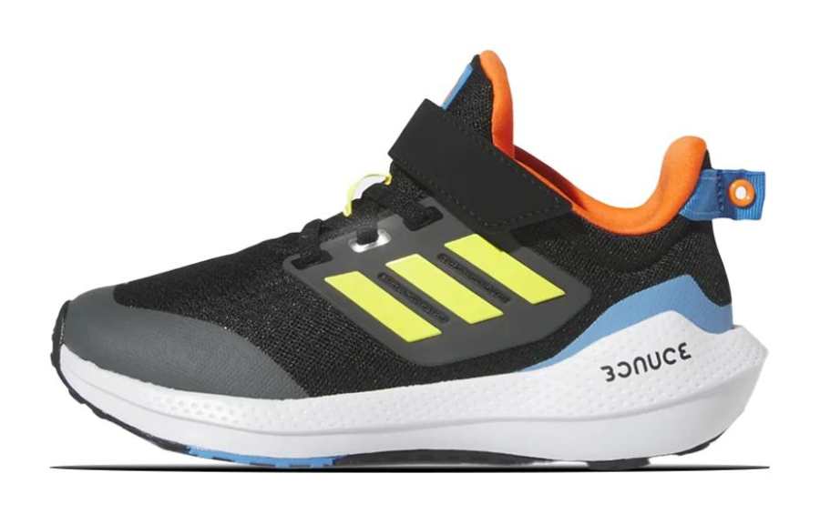 Adidas Adidas Eq21 Run 2.0 Cushioning, Wear Resistant Low top Kids' Running Shoes Black Yellow Kids'