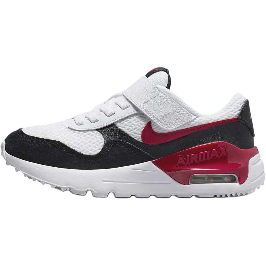 Nike Nike Air Max SYSTM Leather Low top Kids Lifestyle Shoes Black White Children Aged 3 7 Years Old