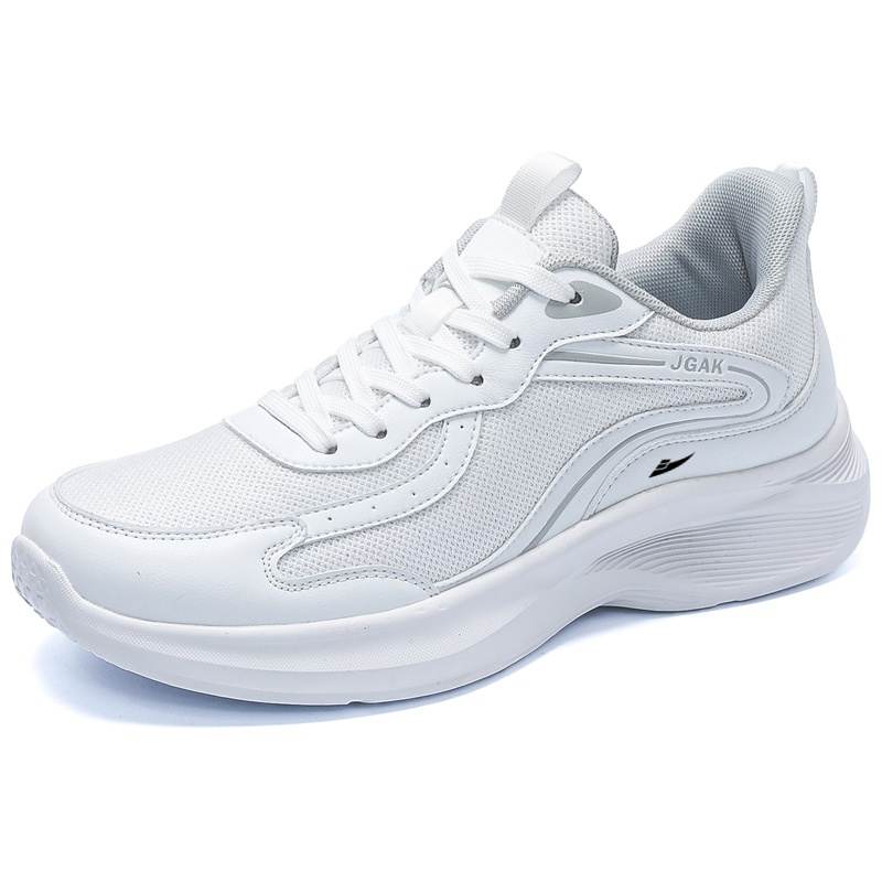 KUDING Cushioning Slip Resistant Abrasion Resistant Breathable Coverage Lightweight Rebound Running Shoes Men's