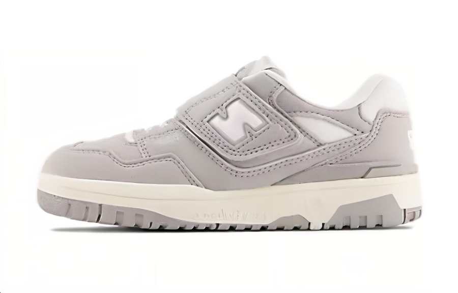 New Balance New Balance NB 550 Bungee Lace Versatile And Complementary Low top Kids' Skateboarding Shoes Gray Kids'