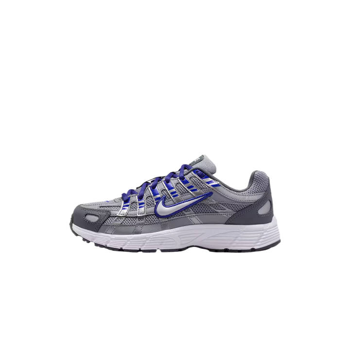 Nike Nike P 6000 Synthetic Leather Running Shoes Gray Kids'