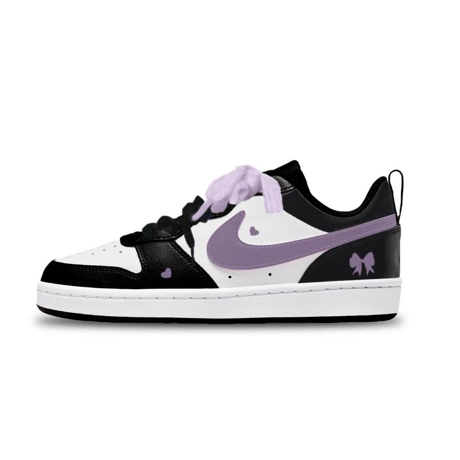 Nike Nike Court Borough Purple Heart Knot Slip Resistant Abrasion Resistant Slip Resistant Abrasion Resistant Low top