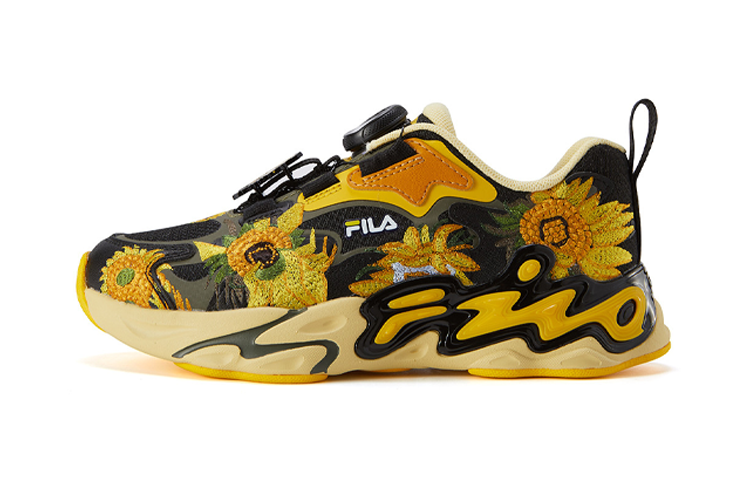 FILA KIDS Boa Comfortable Slip Resistant Cushioning Low top Kids Lifestyle Shoes Kids'