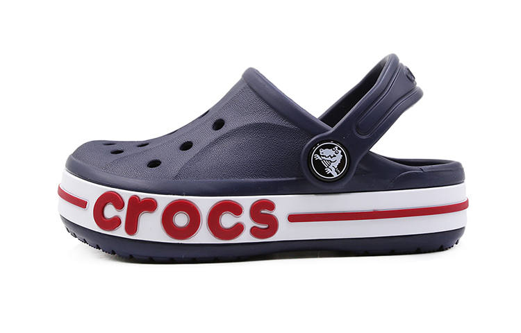 Crocs Classic Clog Fashion Trend Slip Resistant Abrasion Resistant Children's Sandals Dark Blue Kids'