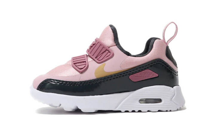 Nike Nike Air Max 90 Low top Toddler Shoes Black Pink Infant And Toddler