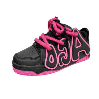 QIQUDUCK Synthetic Leather Low top Skateboard Shoes Unisex