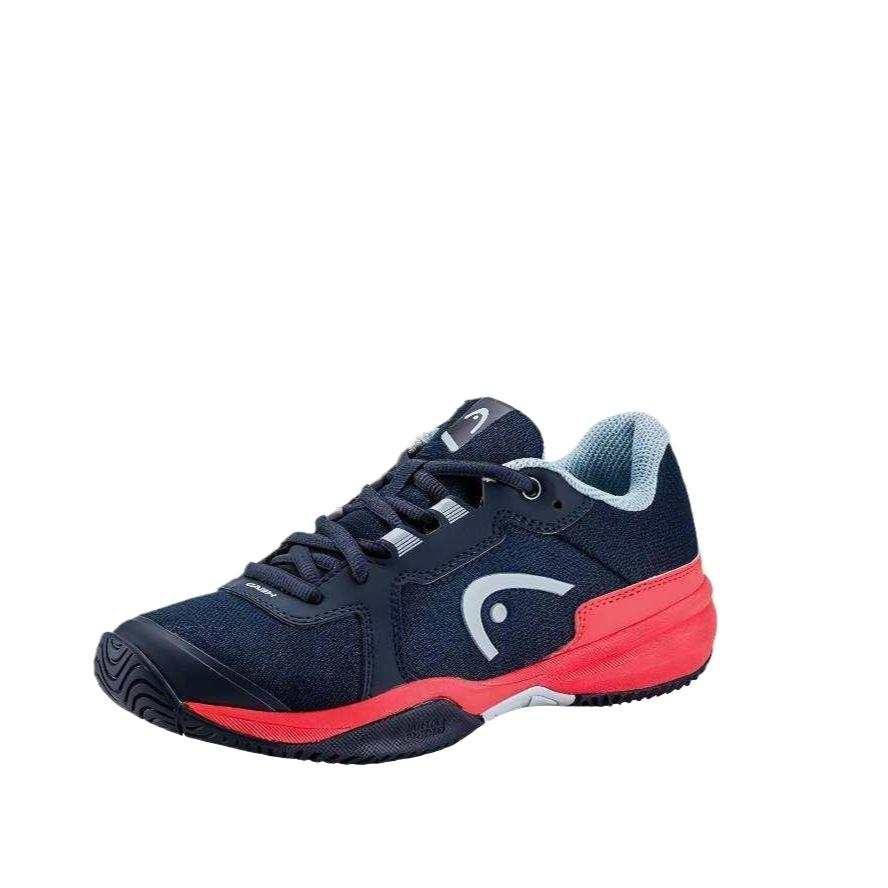 HEAD Synthetic Leather Slip Resistant Abrasion Resistant Support Low top Kids' Training Shoes Dark Blue Red Teenagers