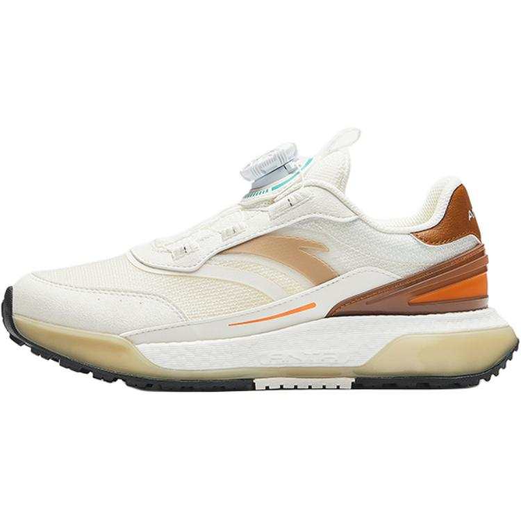 Antakids Low top Casual Shoes White Brown Orange Teenagers