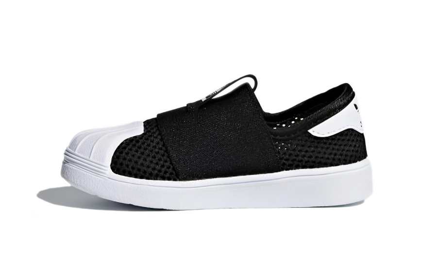 Adidas Originals SUPERSTAR Smr 360 I Comfortable Breathable Low top Skateboard Shoes Black Infant And Toddler