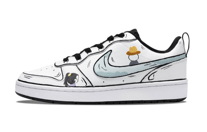 Nike Nike Court Borough Dream Journey 2 Synthetic Leather Slip Resistant Cushioning Slip Resistant Cushioning Low top