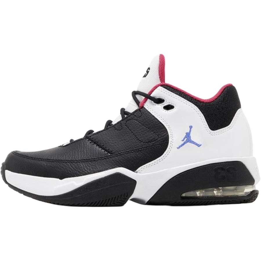 Jordan Jordan Max Aura 3 High top Children's Basketball Shoes Black White Teenagers