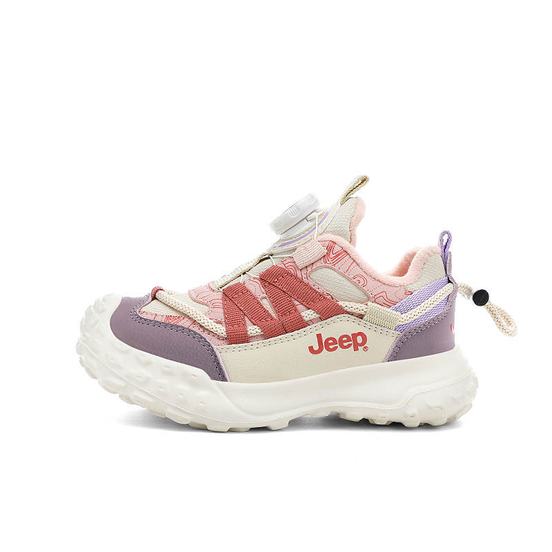 Jeep Synthetic Leather Fleece Lined Insulated Shoes Comfortable Campus Shoes Anti Kick Abrasion Resistant Thermal