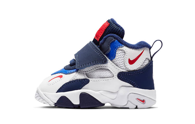 Nike Nike Mid top Toddler Shoes White Blue Red Infant And Toddler