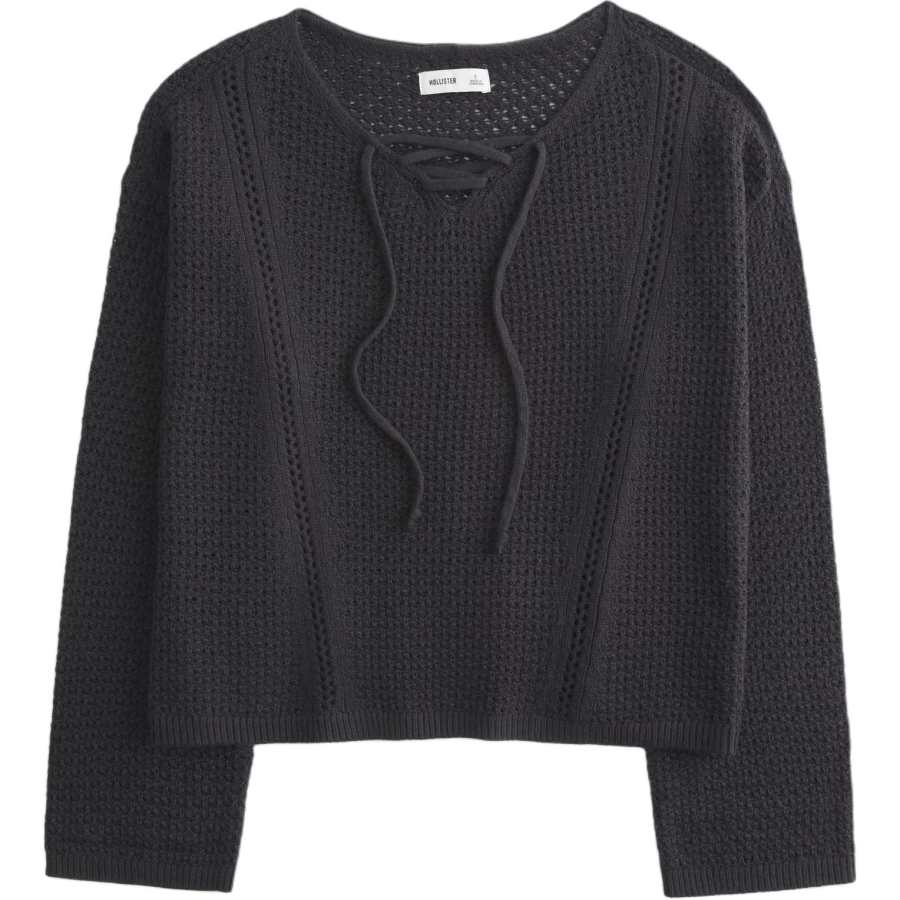 Hollister/ Sweaters Women's Black V Neck Moderate Other