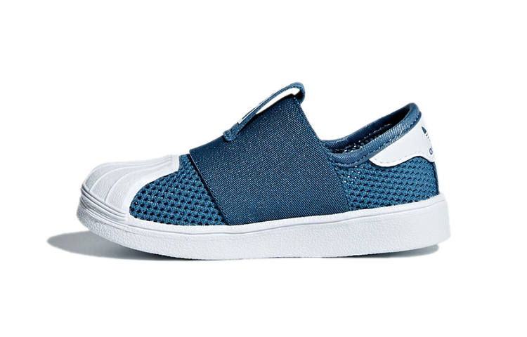Adidas Originals Superstar Collection Smr 360 I Breathable Low top Toddler Shoes Blue White Infant And Toddler