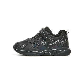 TARANIS Winter Fleece Lined Thermal Athletic Shoes, Slip Resistant Abrasion Resistant Outdoor Boys' Sneakers