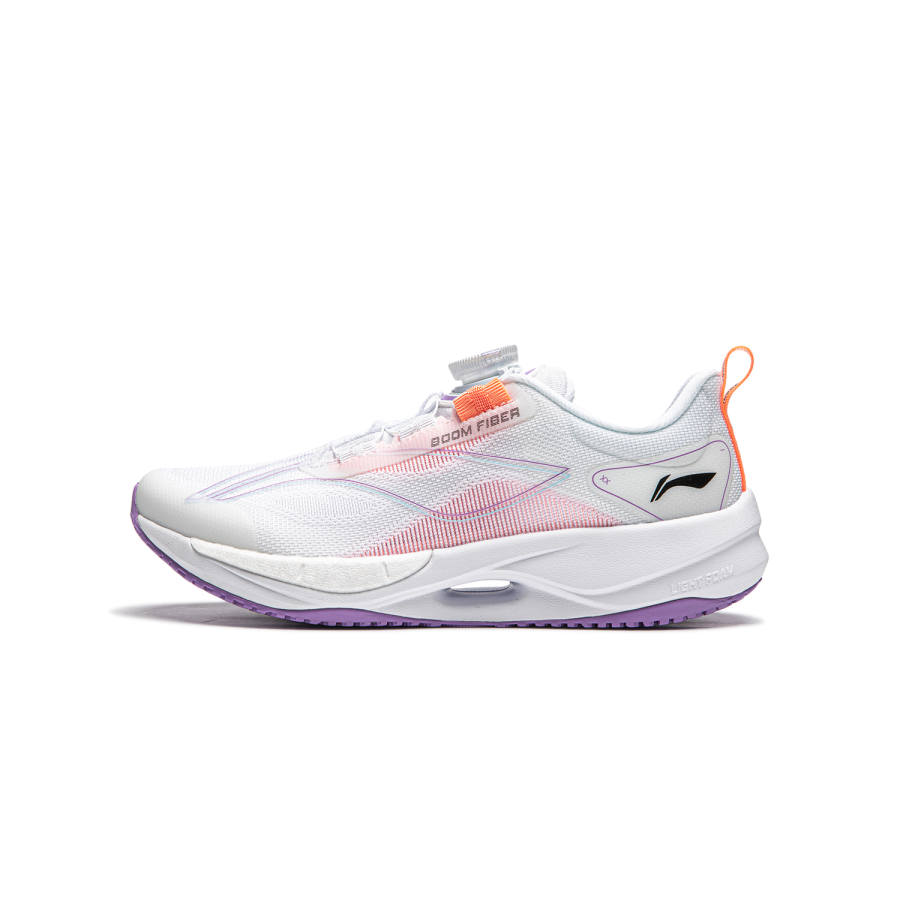 Li-Ning YOUNG Li Ning YOUNG Synthetic Leather Low top Running Shoes Standard White Unisex