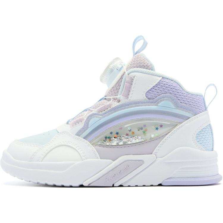 QIAODAN Slip Resistant And Breathable Slip Resistant And Breathable High top Kids' Skateboarding Shoes