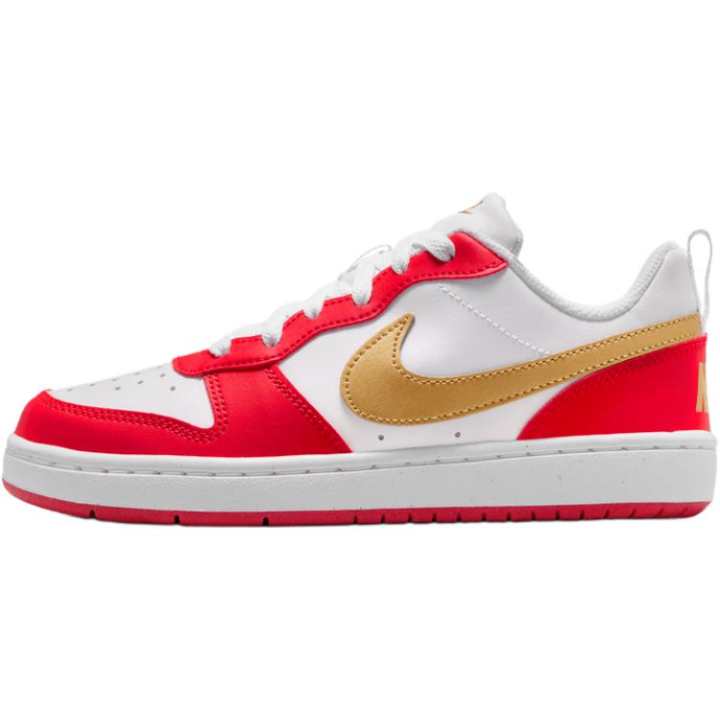 Nike Nike Court Borough Low top Skateboard Shoes Red White Unisex