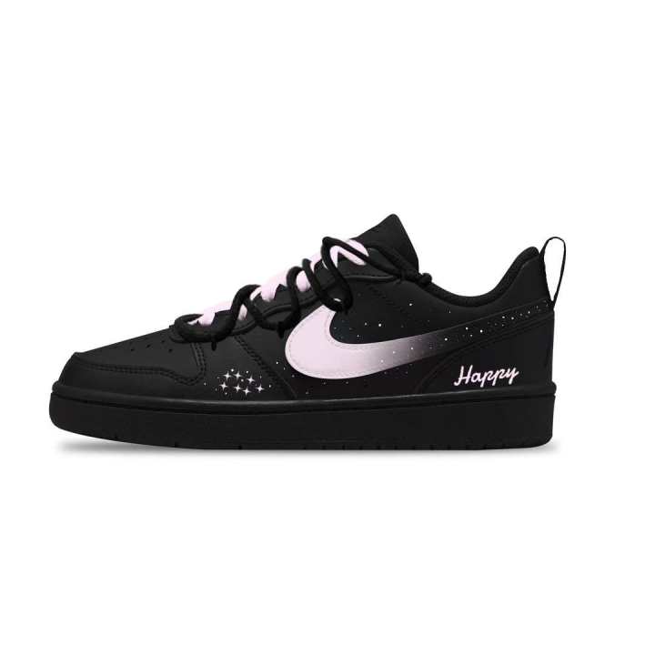 Nike Nike Court Borough Leather Slip Resistant Abrasion Resistant Slip Resistant Abrasion Resistant Low top