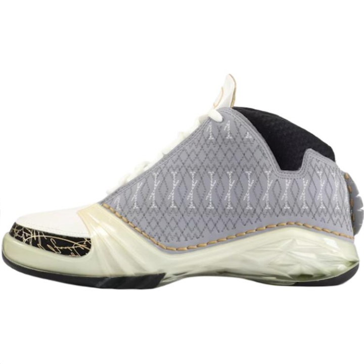 Jordan Jordan 23 Mid top Basketball Shoes Light Gray Unisex