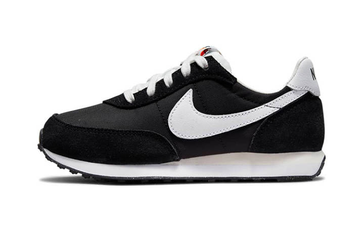 Nike Nike Waffle Trainer 2 Sports Casual Shoes Black White Children Aged 3 7 Years Old