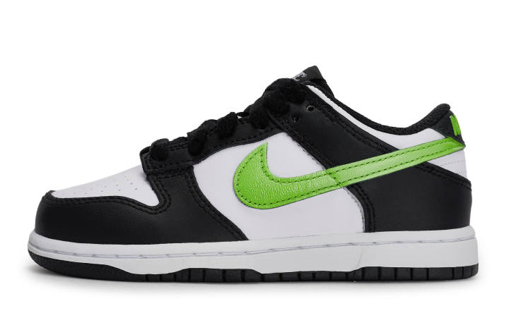 Nike Nike Dunk 'White/Black' Synthetic Leather Slip Resistant Abrasion Resistant Low top Skateboard Shoes