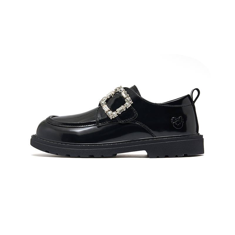 Teenie Weenie British Style Slip Resistant Leather Shoes Kids'