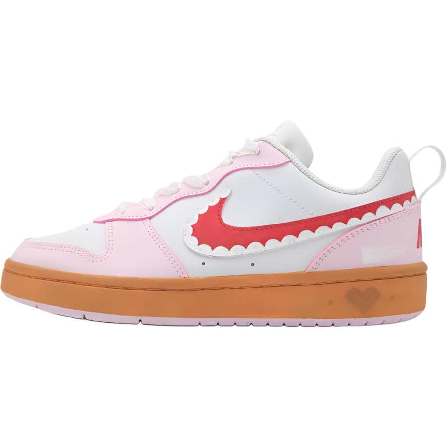 Nike Nike Court Borough Sweetheart Story Abrasion Resistant Slip Resistant Low top Kids' Skateboarding Shoes Unisex