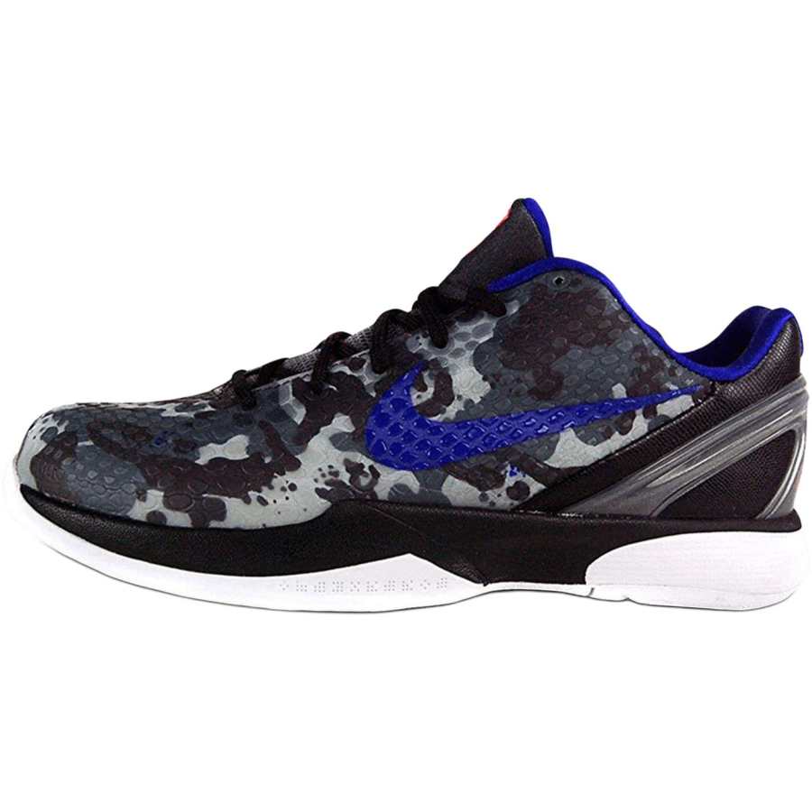 Nike Nike Zoom Kobe 6 Low top Children's Basketball Shoes Black Blue Teenagers
