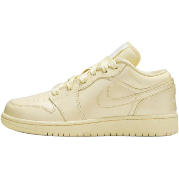 Jordan Jordan Air Jordan 1 Low top Basketball Shoes Yellow Unisex