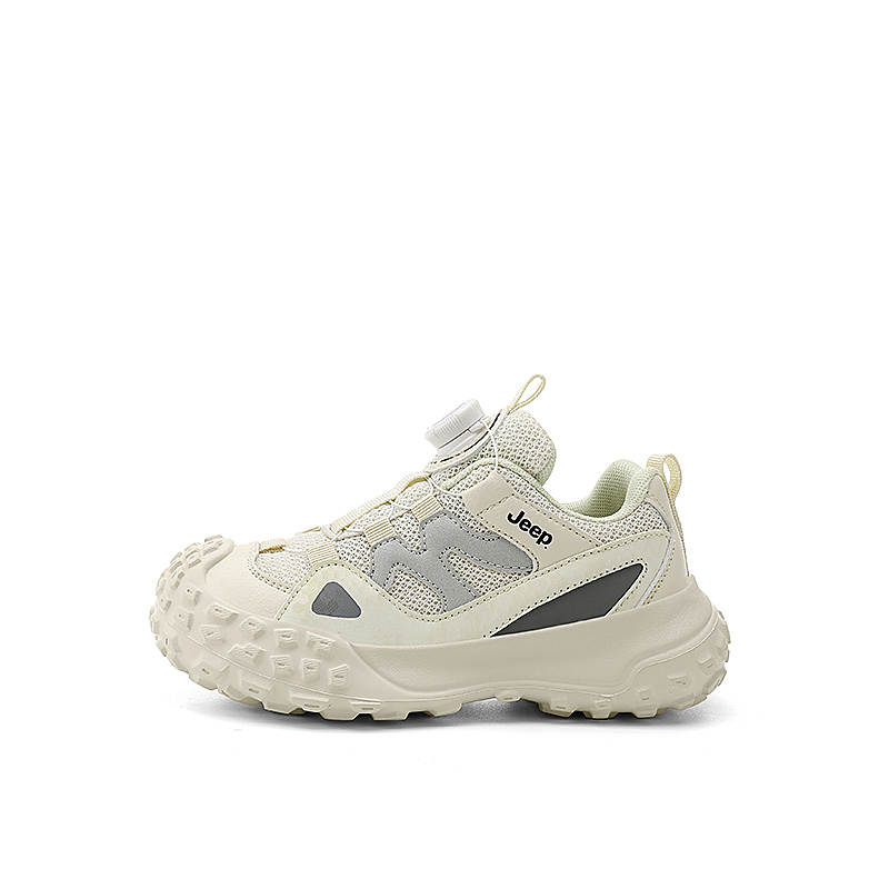 Jeep Low top Kids Lifestyle Shoes Ecru/Starlight Silver Kids'